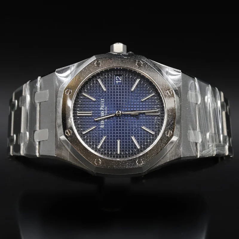 Audemars Piguet<br>15202IP Royal Oak Jumbo Blue Dial