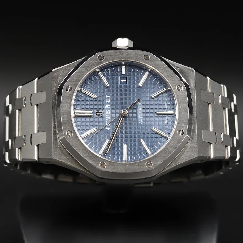 Audemars Piguet<br>15400ST Royal Oak Blue Dial