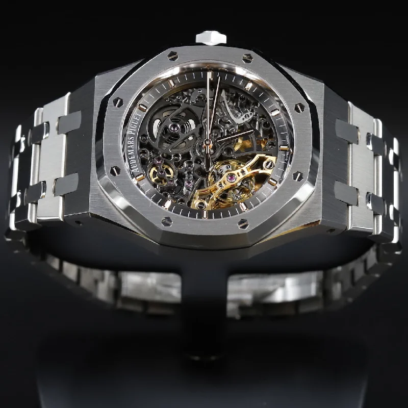 Audemars Piguet<br>15407ST Royal Oak Double Balance Wheel Openworked