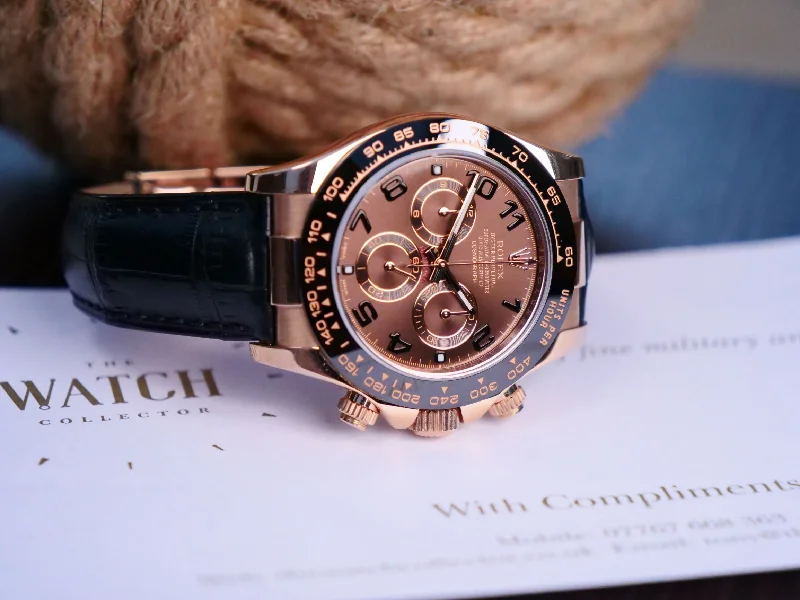 Rolex Daytona 116515LN Everose Gold & Chocolate Dial.