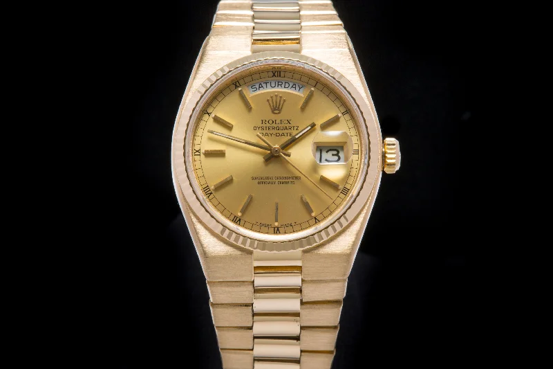 Rolex Oyster Quartz day date 19018 18ct gold