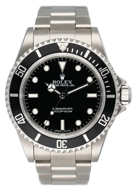 Rolex Submariner 14060M No Date W/Service Card