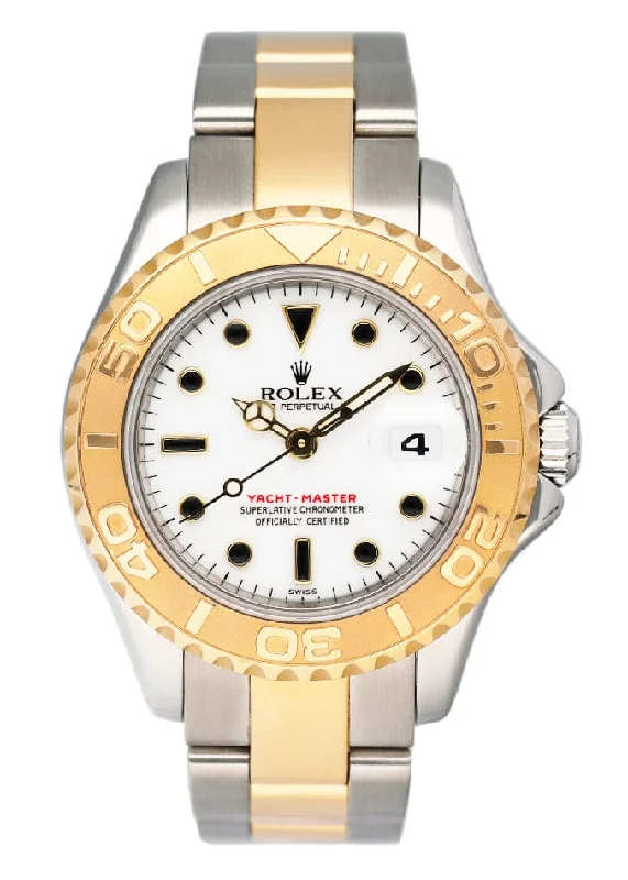 Rolex Yacht Master 69623 18K Yellow Gold & Stainless Steel Ladies Watch