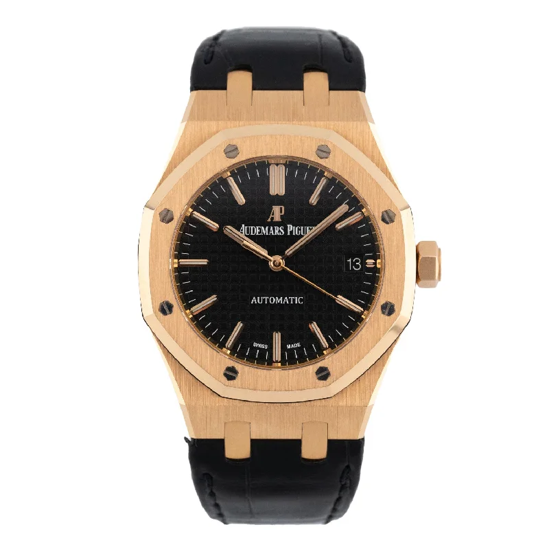 Royal Oak Selfwinding Roségold Black Dial 2015 - 15450OR.OO.D002CR.01