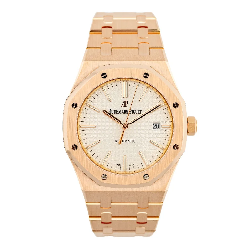 Royal Oak White Dial 2019 - 15400OR.OO.1220OR.02