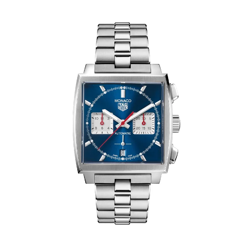 TAG Heuer Monaco Men's Blue Steel Watch