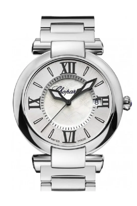 Chopard Imperiale 36mm Stainless Steel and Amethyst Watch 388532-3002