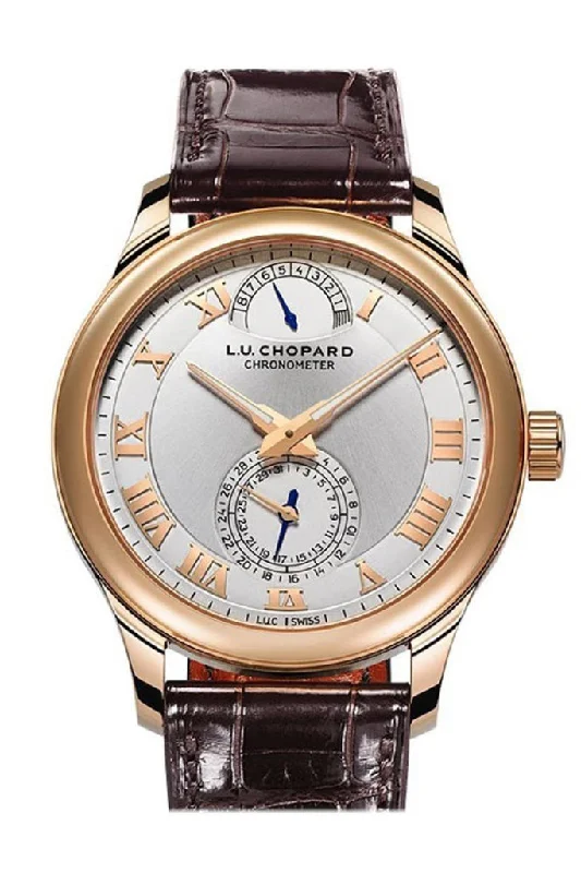 Chopard L.U.C. Quattro Mk. II 43mm 18K rose gold Gold Men's Watch 161926-5001