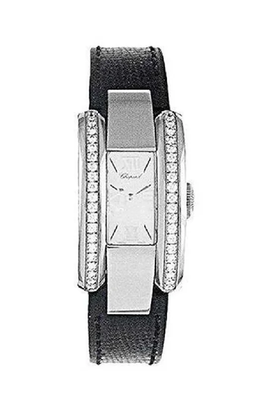 Chopard La Strada SS on Strap with Diamond Bezel 418445-3001