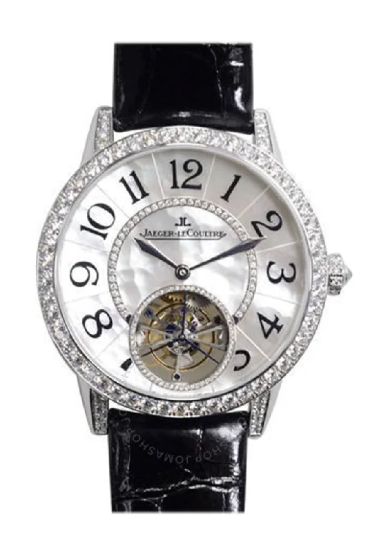 Jaeger LeCoultre JLC Rende-Vous White Gold Tourbillon with Diamond Bezel Q3413403