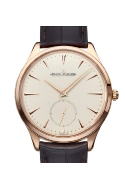 Jaeger LeCoultre JLC Ultra Thin Rose Gold Men's Watch 1272510