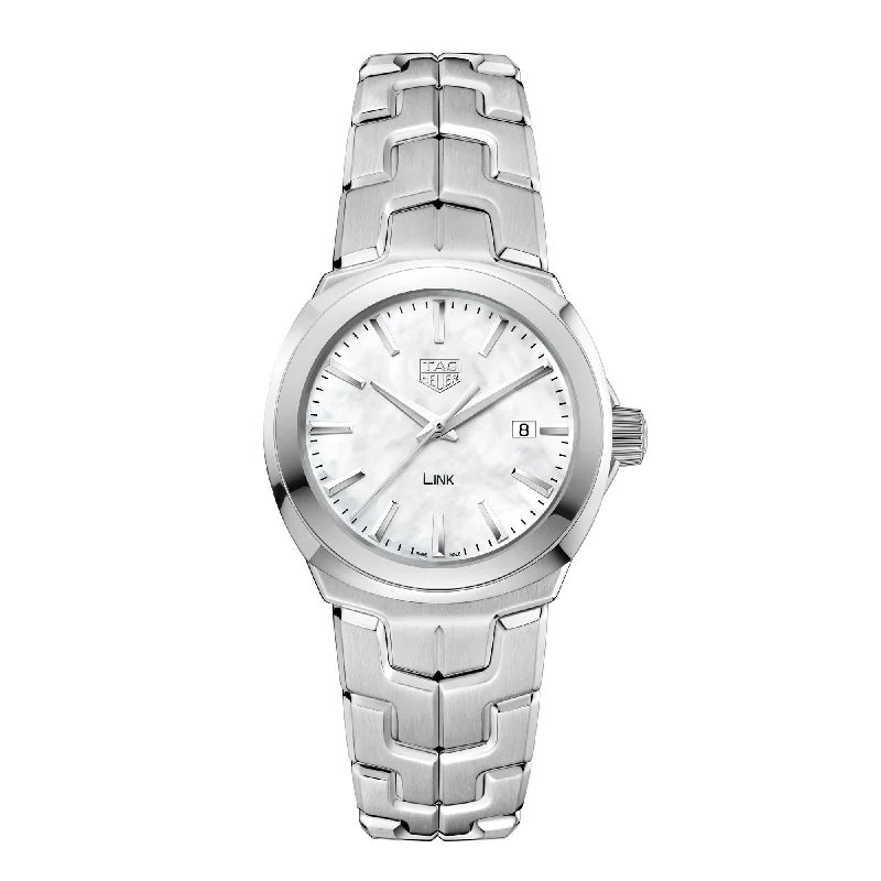 TAG Heuer Link Quartz Ladies Mother of Pearl Steel Watch