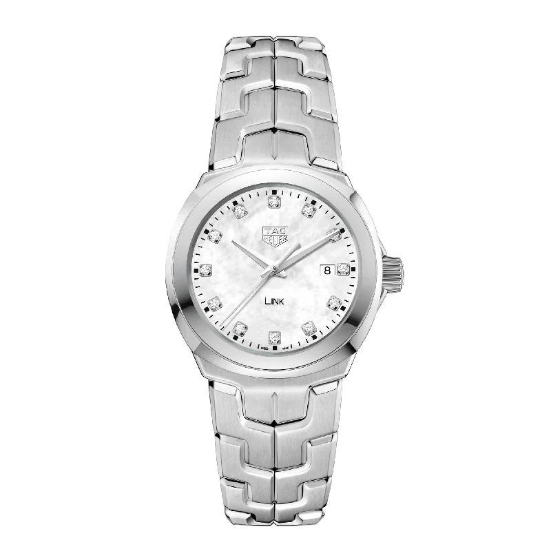 TAG Heuer Link Quartz Ladies Mother of Pearl Steel Watch