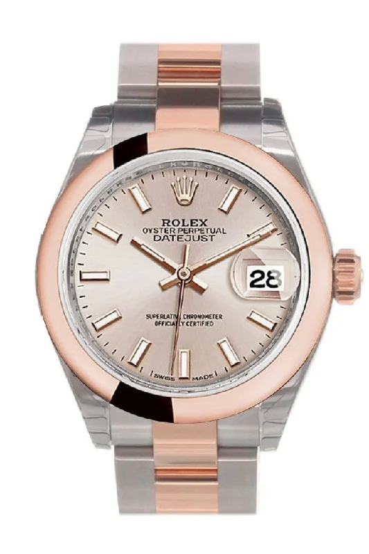 Rolex Datejust 28 Sundust Dial Ladies Watch 279161 NP