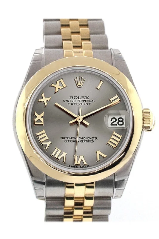 Rolex Datejust 31 Steel Roman Dial 18K Gold Two Tone Jubilee Ladies 178243 Pre-owned