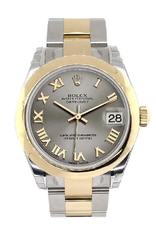 Rolex Datejust 31 Steel Roman Dial  18K Gold Two Tone Ladies 178243 Pre-owned