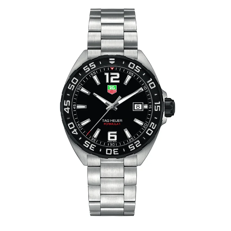 TAG Heuer Formula 1 Quartz Mens Black Steel Watch