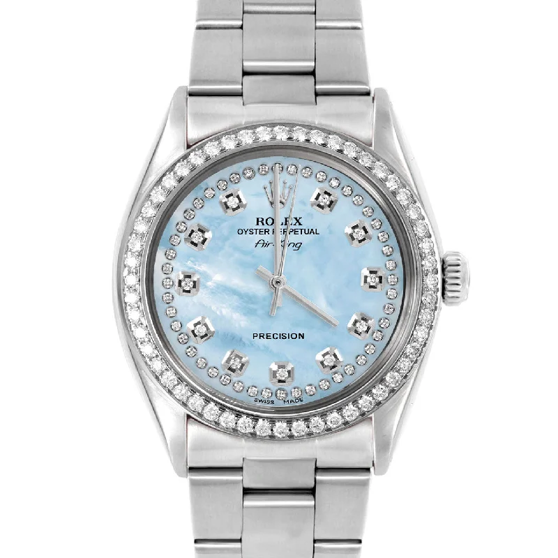 Rolex Air King 34mm | 5500-SS-LBMOP-STRD-BDS-OYS