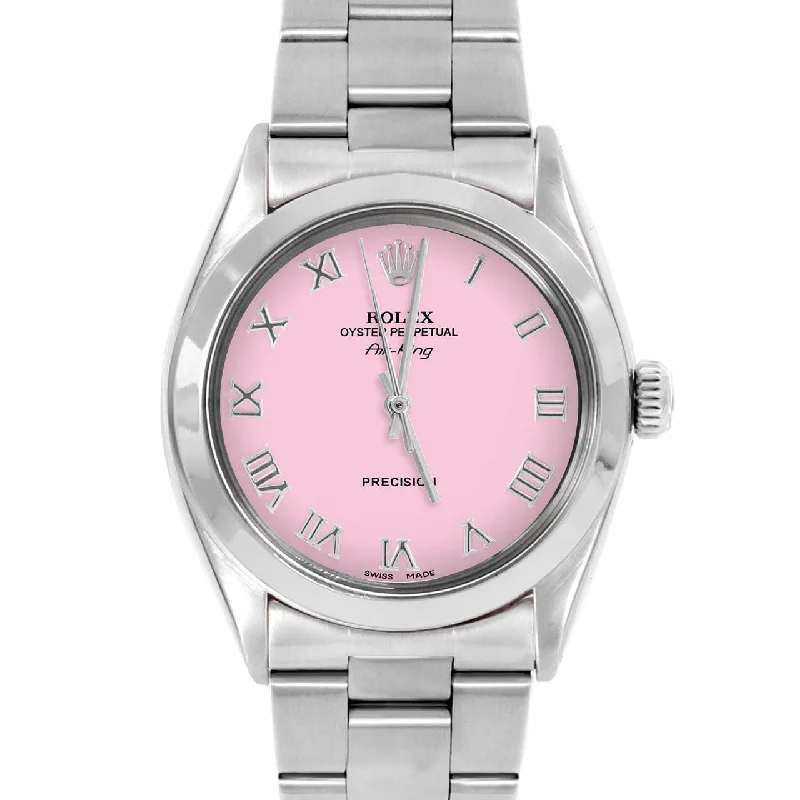 Rolex Air King 34mm | 5500-SS-PNK-ROM-SMT-OYS