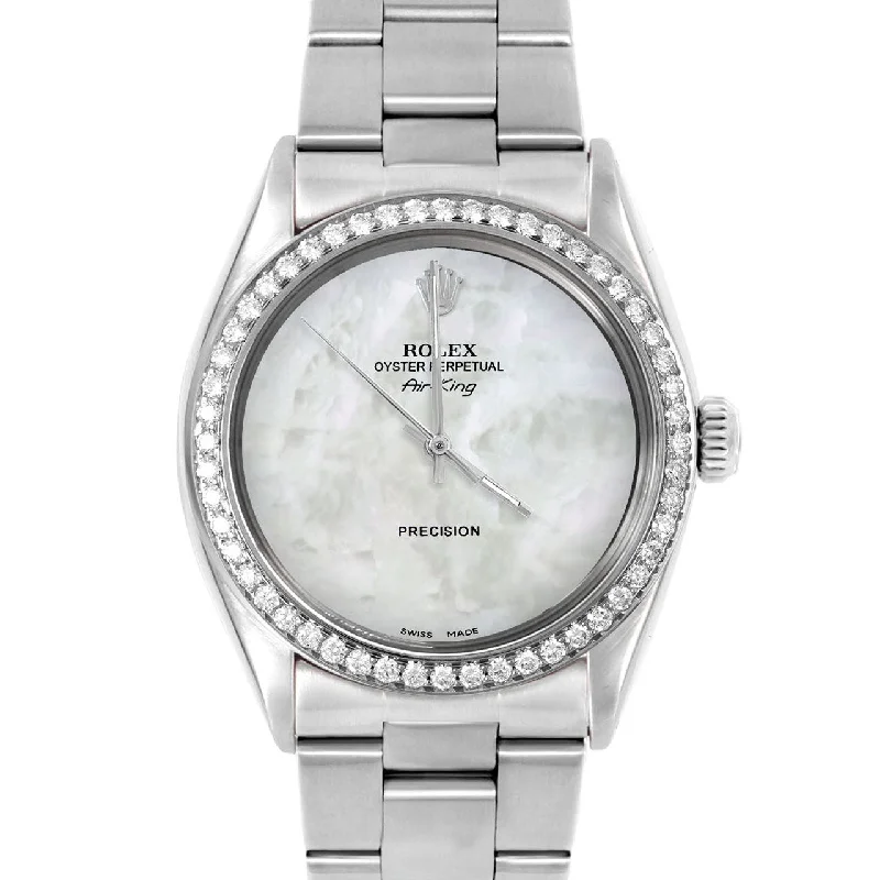 Rolex Air King 34mm | 5500-SS-WMOP-NOHM-BDS-OYS