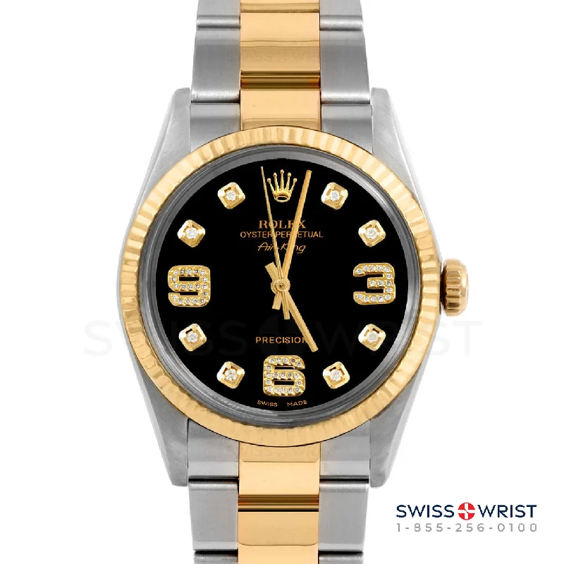 Rolex Air King 34mm | 5500-TT-BLK-8DA369-FLT-OYS