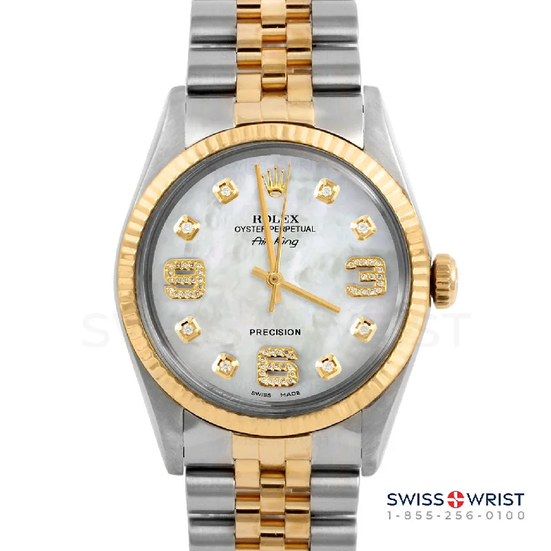 Rolex Air King 34mm | 5500-TT-WMOP-8DA369-FLT-JBL