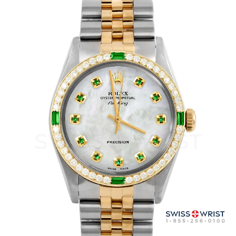 Rolex Air King 34mm | 5500-TT-WMOP-EMD-AM-4EMD-JBL