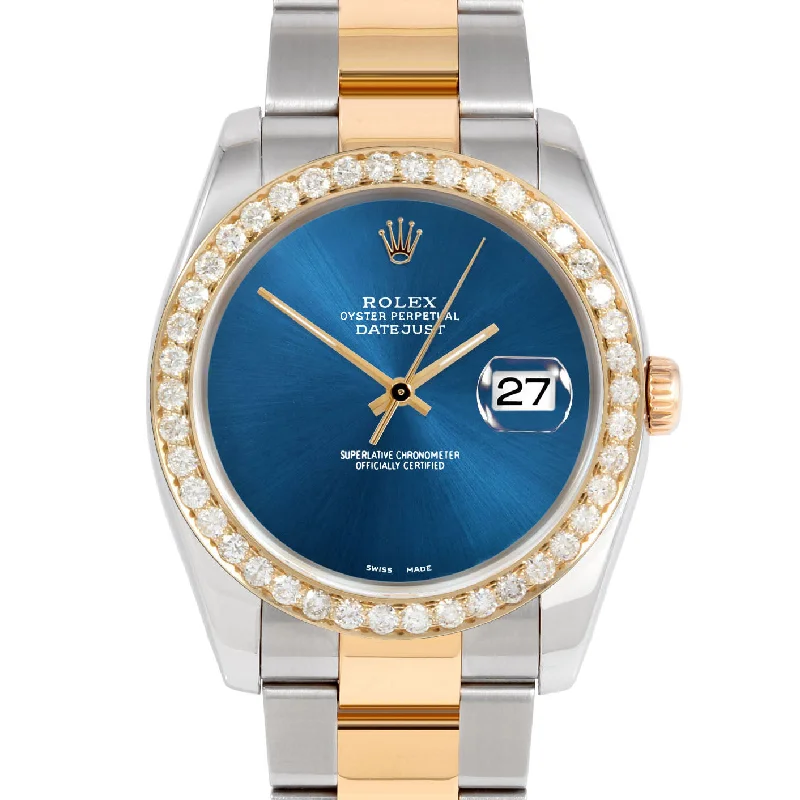 Rolex Datejust 36mm | 116233-BLU-NOHM-25CT-OYS