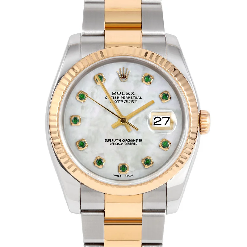 Rolex Datejust 36mm | 116233-WMOP-EMD-AM-FLT-OYS