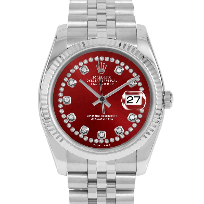 Rolex Datejust 36mm | 116234-RED-STRD-FLT-JBL