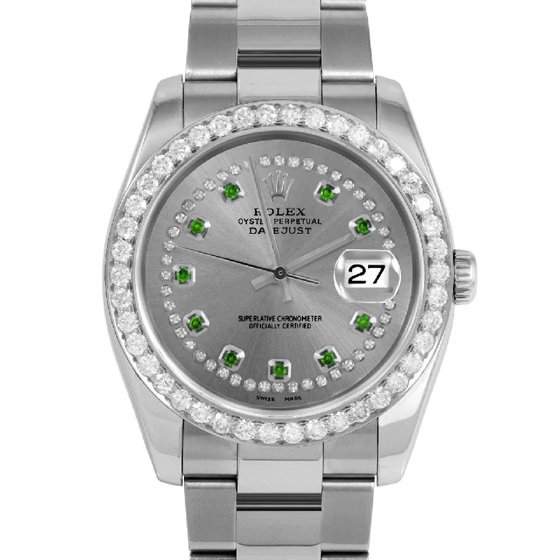 Rolex Datejust 36mm | 116234-SLT-STRE-25CT-OYS