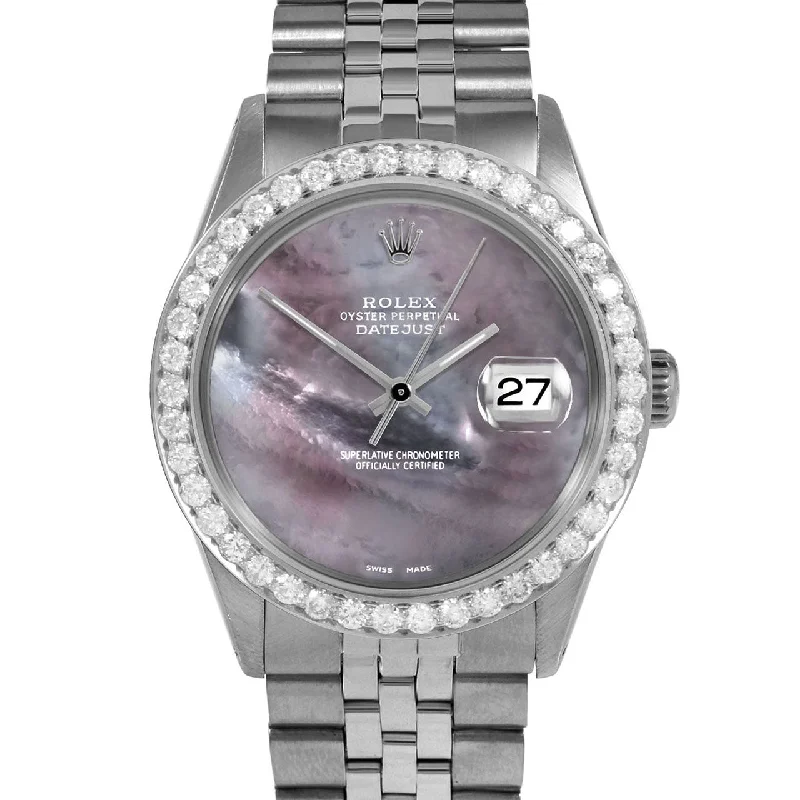 Rolex Datejust 36mm | 1601-SS-BMOP-NOHM-25CT-JBL