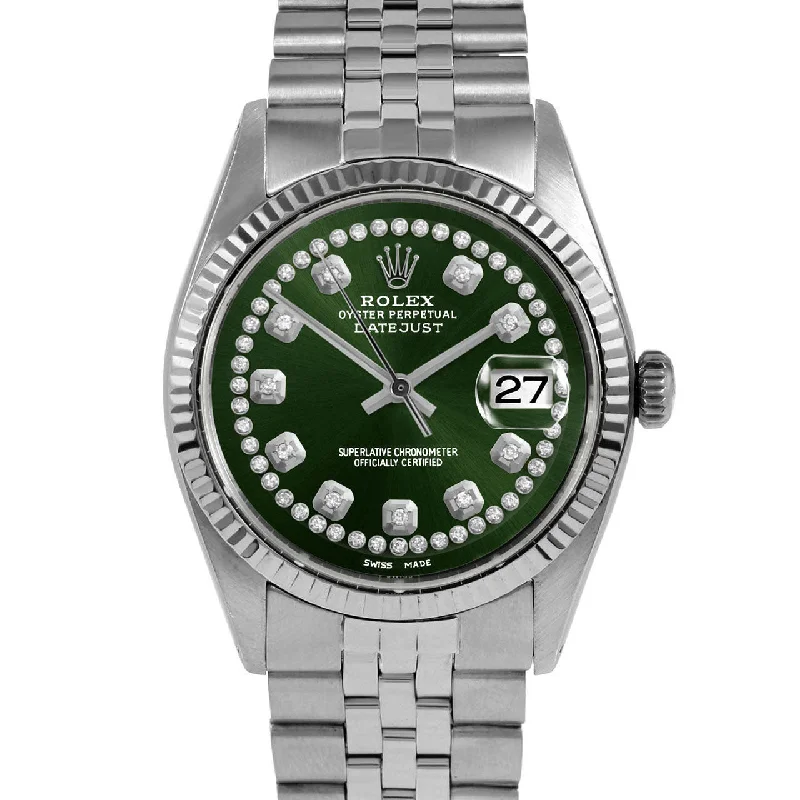 Rolex Datejust 36mm | 1601-SS-GRN-STRD-FLT-JBL