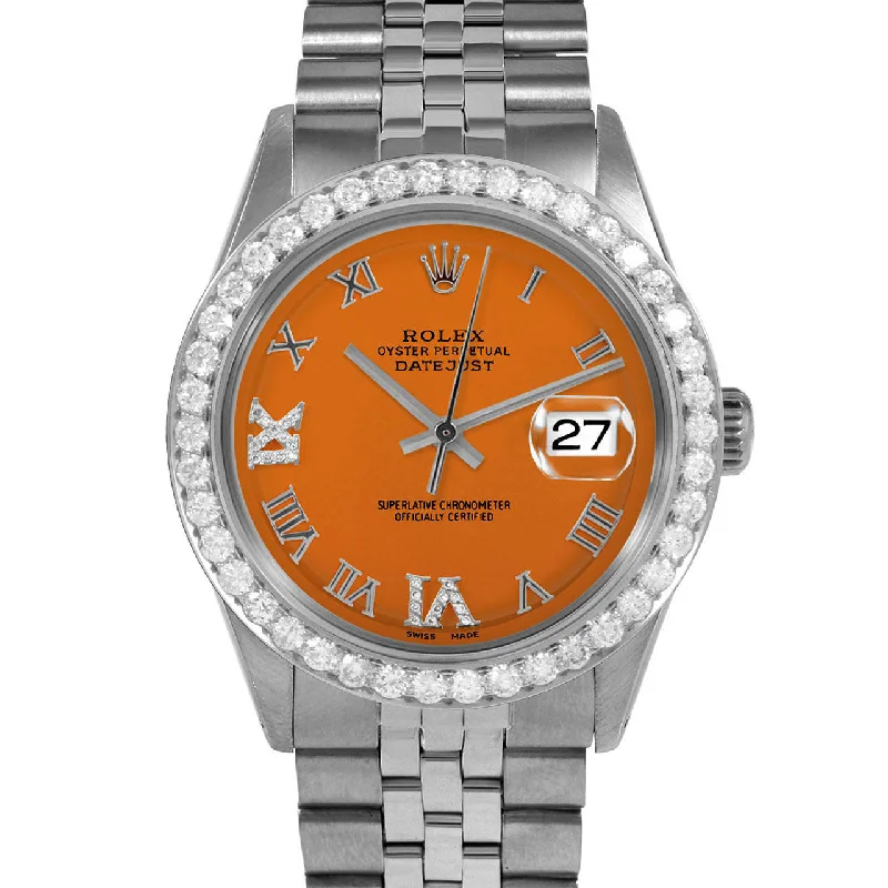 Rolex Datejust 36mm | 1601-SS-ORN-RDR69-25CT-JBL