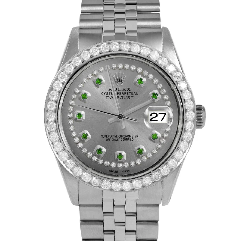 Rolex Datejust 36mm | 1601-SS-SLT-STRE-25CT-JBL