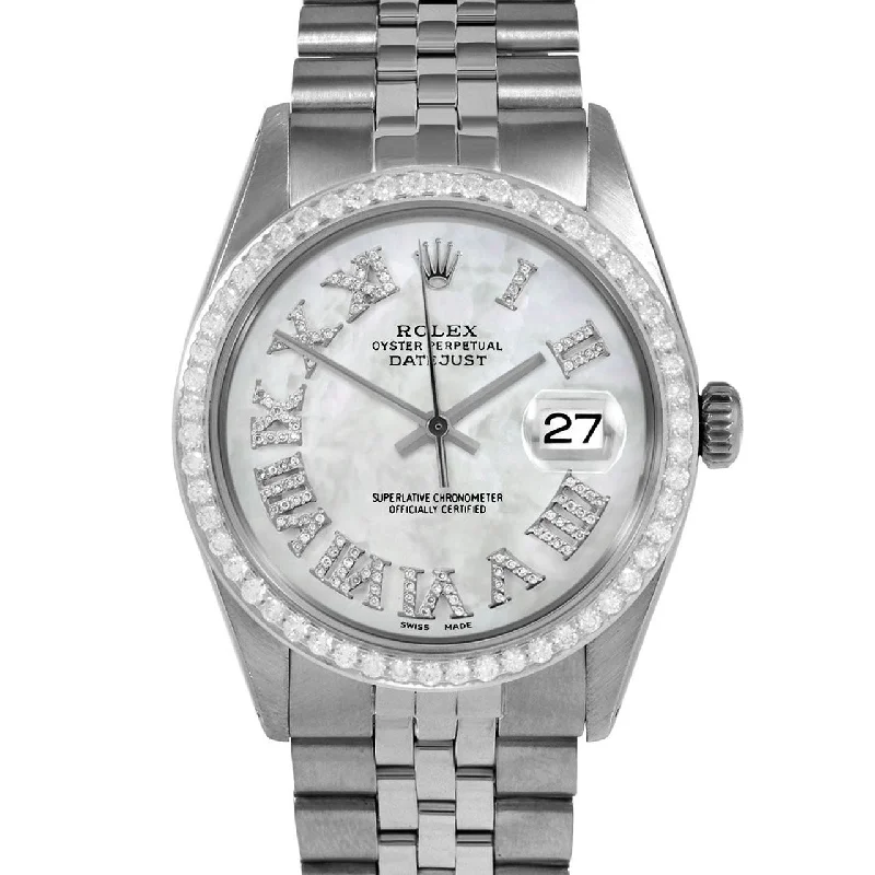 Rolex Datejust 36mm | 1601-SS-WMOP-FDR-BDS-JBL