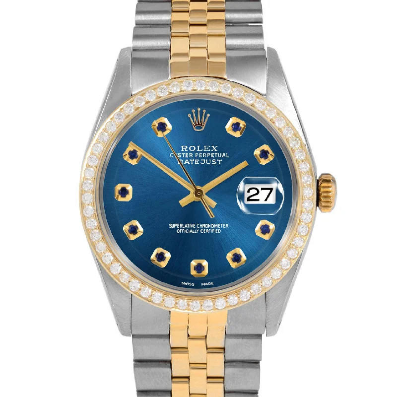 Rolex Datejust 36mm | 1601-TT-BLU-SPH-AM-BDS-JBL