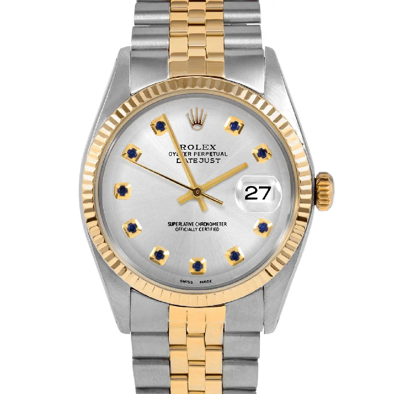 Rolex Datejust 36mm | 1601-TT-SLV-SPH-AM-FLT-JBL