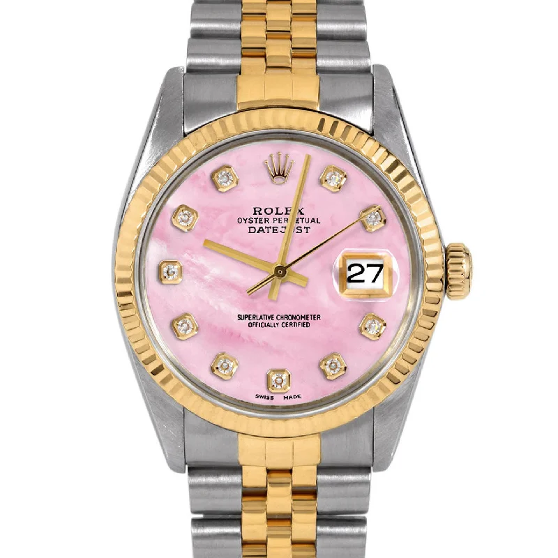 Rolex Datejust 36mm | 16013-PMOP-DIA-AM-FLT-JBL