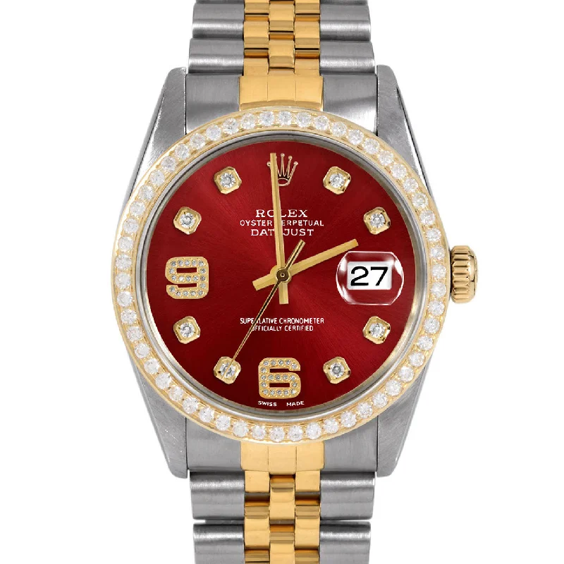 Rolex Datejust 36mm | 16013-RED-8DA69-BDS-JBL