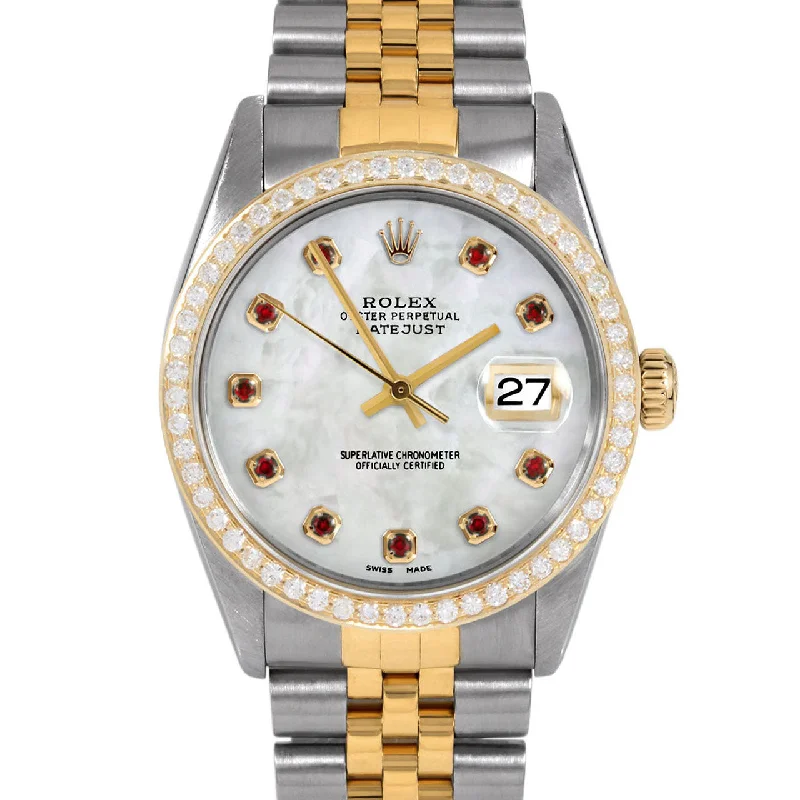 Rolex Datejust 36mm | 16013-WMOP-RBY-AM-BDS-JBL