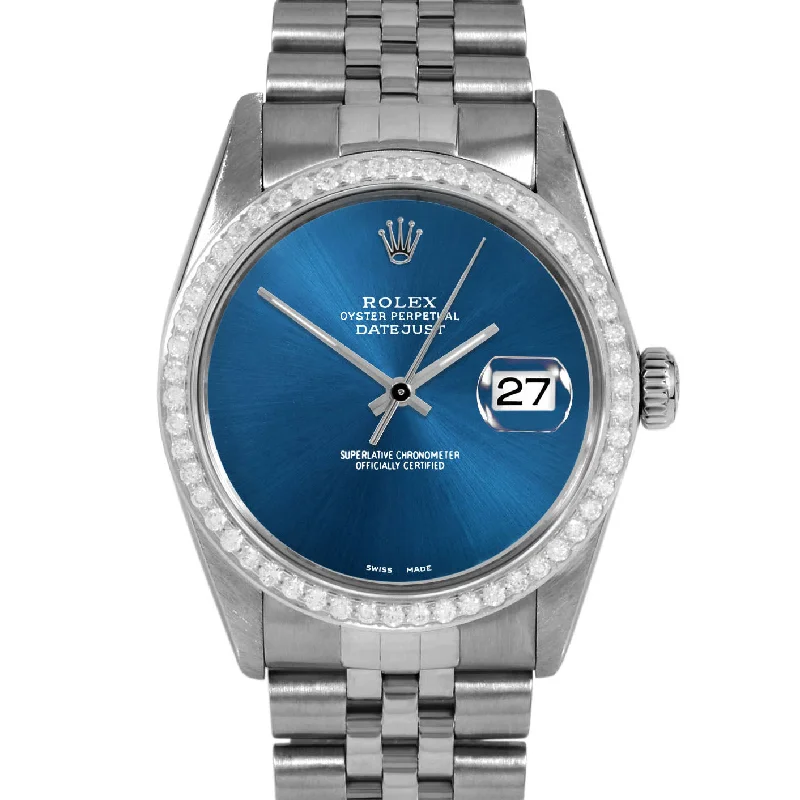 Rolex Datejust 36mm | 16014-BLU-NOHM-BDS-JBL