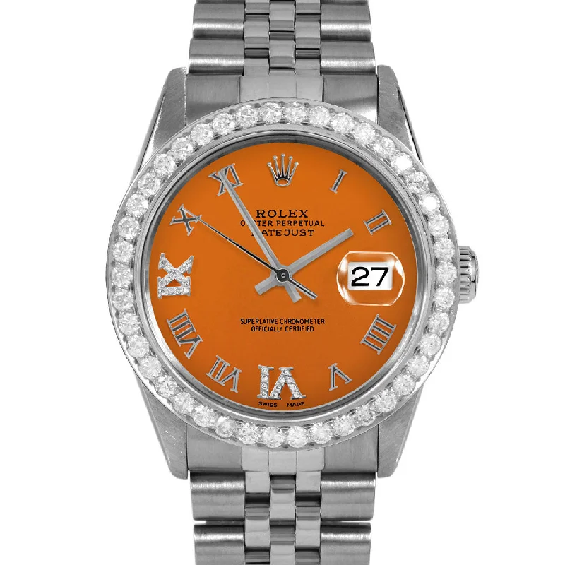 Rolex Datejust 36mm | 16014-ORN-RDR69-25CT-JBL