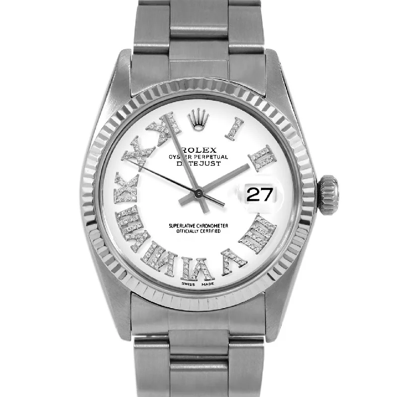 Rolex Datejust 36mm | 16014-WHT-FDR-FLT-OYS