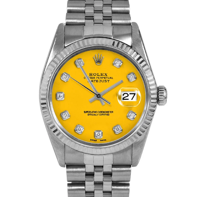 Rolex Datejust 36mm | 16014-YLW-DIA-AM-FLT-JBL