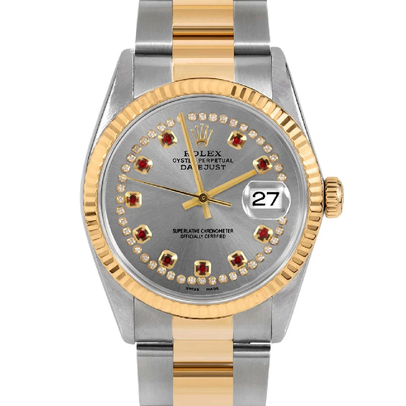 Rolex Datejust 36mm | 16233-SLT-STRR-FLT-OYS