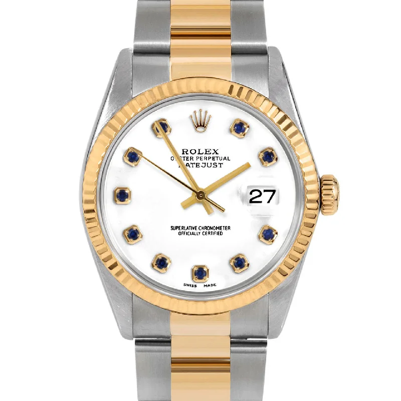 Rolex Datejust 36mm | 16233-WHT-SPH-AM-FLT-OYS