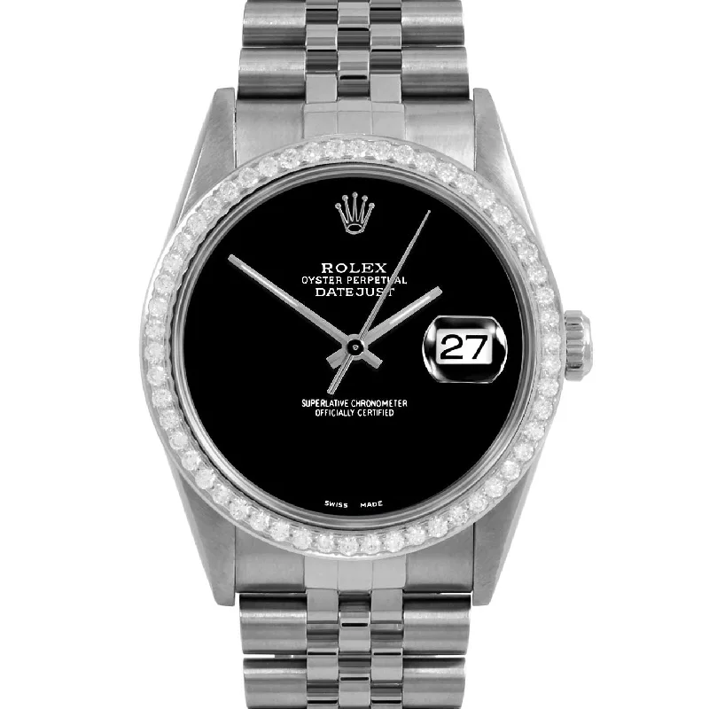 Rolex Datejust 36mm | 16234-BLK-NOHM-BDS-JBL