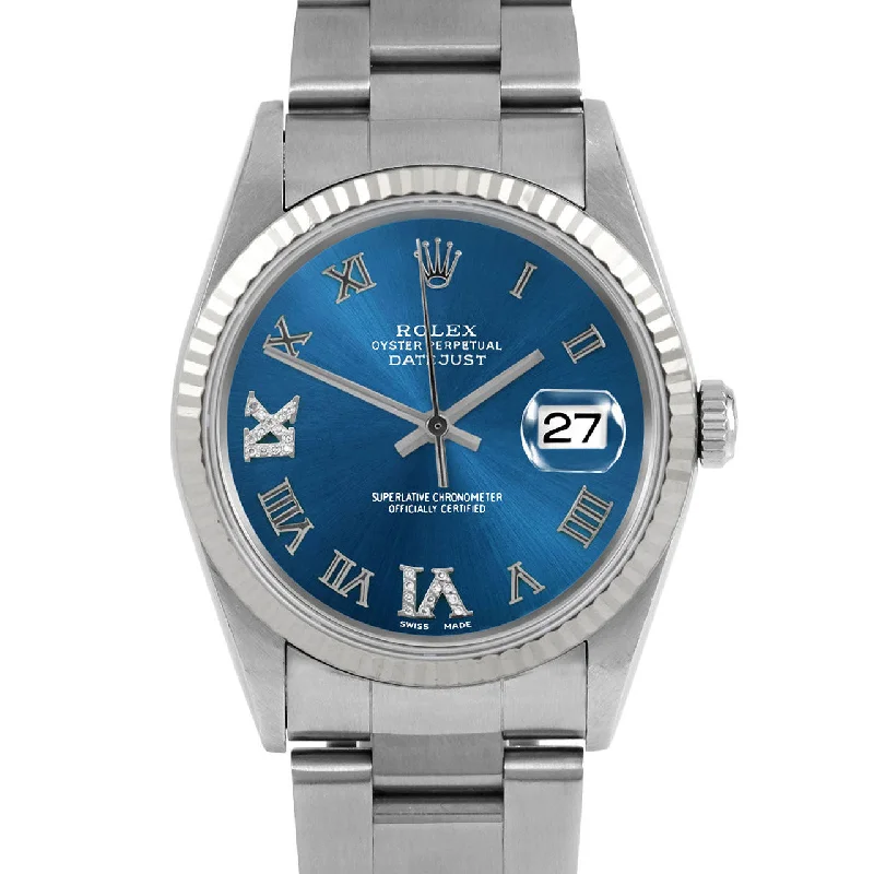 Rolex Datejust 36mm | 16234-BLU-RDR69-FLT-OYS