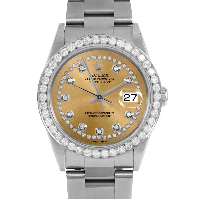 Rolex Datejust 36mm | 16234-CHM-STRD-25CT-OYS